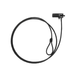 TOOQ Cable de Seguridad T-LOCK con Combinacion para Portatiles 1.5 metros, Gris Oscuro