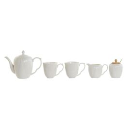 Cafe Basicos DKD Home Decor Blanco Natural 20 x 15 x 33 cm Set de 6 Cafe Basicos DKD Home Decor Blanco Natural 20 x 15 x 33 cm Set de 6