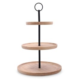 Bidasoa Bandeja Bambú 3 Niveles Bambu 25+20+15x40 cm