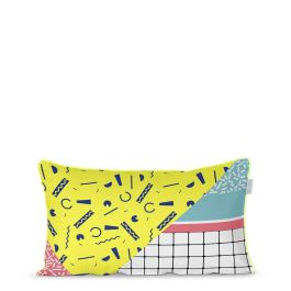 Funda de cojín HappyFriday HF Living Squiggles Multicolor 50 x 30 cm Precio: 18.79000046. SKU: B1H365YBXF