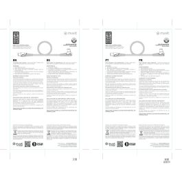 muvit for change cable Tipo C a Tipo C 3A/60W 1.2m gaming negro