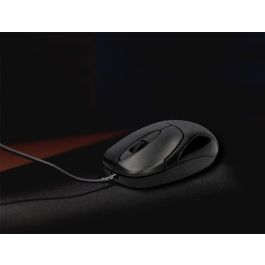 Raton Q-Connect Optico 800 Dpi Usb 1,5 grhz Negro