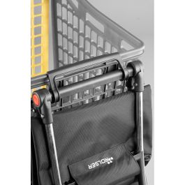 Rolser Carro de la compra i-max mf 4 ruedas plegable negro 43L