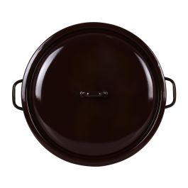 La Estrella Olla Alta con Tapa 36 cm - 30L Fuego