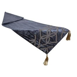 Camino de Mesa Romimex Azul oscuro 33 x 180 x 1 cm Terciopelo Precio: 68.5899995. SKU: B1HZDJBKBX