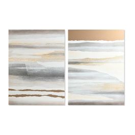 Cuadro Moderno DKD Home Decor Beige Gris 3.7 x 120 x 90 cm (2 Unidades) Precio: 136.49999957. SKU: B19DNRLVQV