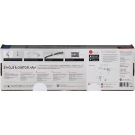 One For All ONE1738843220883 Soporte Inteligente para Monitor VESA 100 Brazo Simple 13-32" 8kg Máx. Altura Ajustable Blanco