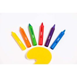 Molto Ceras para Baño Superhéroes Incluye 6 Ceras y Esponja para Niños a Partir de 10 Meses