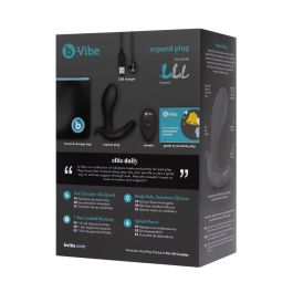 Plug Anal B-Vibe EXPAND Negro Plug Anal B-Vibe EXPAND Negro