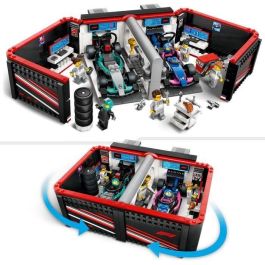Juego de construccion garaje formula 1 con coches mercedes-amg y alpine lego city Juego de construccion garaje formula 1 con coches mercedes-amg y alpine lego city