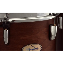 PEARL Timbal Symphonic 8" X 8" Caoba W/Opt Pearl