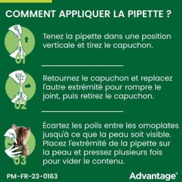 VENTAJA 40 - 4 pipetas antiparasitarias - Para gatos y conejos de menos de 4 kg VENTAJA 40 - 4 pipetas antiparasitarias - Para gatos y conejos de menos de 4 kg
