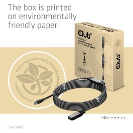 Club3D Cable de Extensión USB 3.2 Activo Tipo A Macho a Hembra 10m 5 Gbps