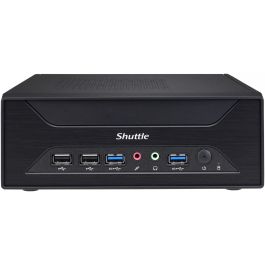 Shuttle XH510G Barebone XPC slim para Intel LGA 1200, DDR4-SDRAM, M.2, SATA III, HDMI, DisplayPort, Negro