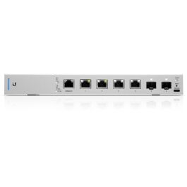 Ubiquiti US-XG-6POE Switch Gestionado 4+2 Puertos 10G Ethernet PoE++ Montaje en Rack 1U UniFi