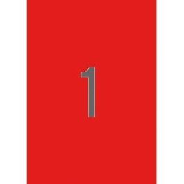 Apli Etiquetas Adhesivas 210x297 mm Inkjet-Láser C-Rectos 1 X 20H Rojo Precio: 9.5000004. SKU: S8425919