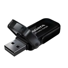 Adata Memoria USB 2.0 UV240 64GB Negro - Modelo AUV240-64G-RBK
