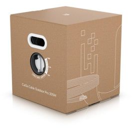 Ubiquiti Cable de Red Gigabit Ethernet Cat5e Exterior STP 24AWG 305m Blanco UniFi Resistente Intemperie y EMI