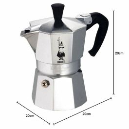 Cafetera Italiana Bialetti MOKA Plateado 60 ml