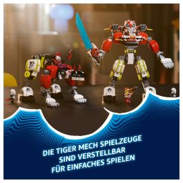 LEGO 71497 DREAMZzz Meca Tigre de Cooper y Bólido de Zero, Juego de Construcción, 1006 Piezas, 9+ Años