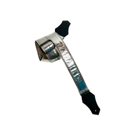 GETM Correa Guitarra Bajo Distressed Vernice Silver Polipiel Nylon Piel Plateado Ajustable Precio: 99.88999999. SKU: B15X7SZY7N