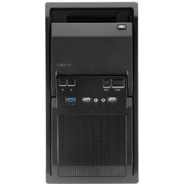 Chieftec LT-01B-OP Mini Torre PC Negro micro ATX para Hogar/Oficina con 2 USB 2.0 y 1 USB 3.0