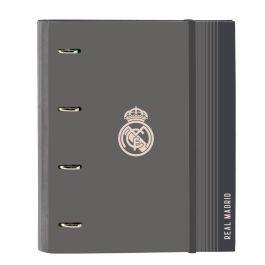 Carpeta de anillas Real Madrid C.F. Gris 27 x 32 x 3.5 cm Precio: 13.59000005. SKU: B1B3C6F5AB