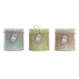 Vela DKD Home Decor Vainilla Cera Básico (12 x 12 x 12 cm) (3 Unidades) Precio: 11.99000011. SKU: B1JA9DLG43