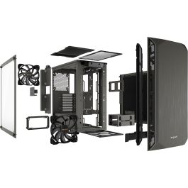 Be Quiet! PURE BASE 500 Midi Tower mettalic grey con ventana