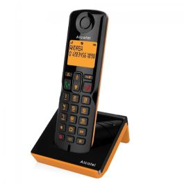Alcatel S280 Teléfono DECT Identificador de llamadas Negro, Naranja