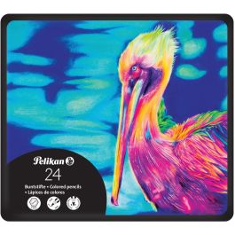Pelikan Lápices de Colores, 24 Unidades en Estuche Metálico Precio: 32.49999984. SKU: B1F36HAQJ7
