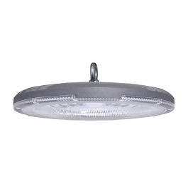 Edm Campana LED 100W 6400K 10000lm Ø26x4.5cm IP65 Luz Fría Aluminio