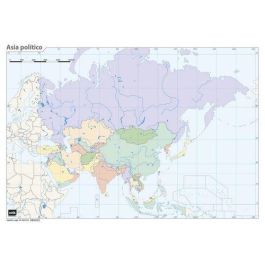 Mapa Mudo Erik Color Politico Asia 50 unidades Precio: 5.79000032. SKU: B16CSCH252