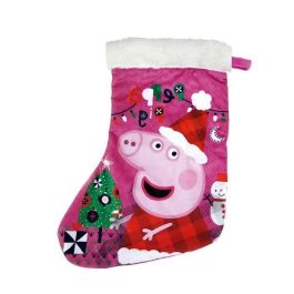 Calcetin papa noel peppa pig 42cm "cosy corner" Calcetin papa noel peppa pig 42cm "cosy corner"