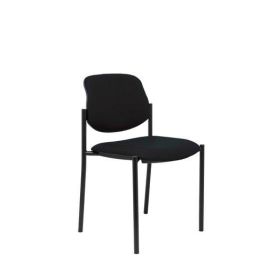 Silla Piqueras Y Crespo Villalgordo Confidente Chasis Negro Asiento Y Respaldo Tapizados Similpiel Negro Precio: 138.5000001. SKU: S5703122