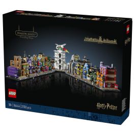 LEGO Harry Potter 76444 Tiendas Mágicas del Callejón Diagon, Juego de Construcción 2750 Piezas