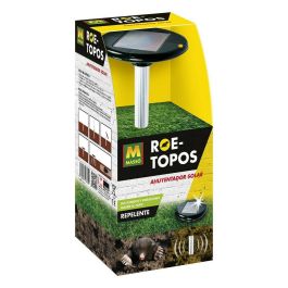 Massó Repelente Solar para Topos 231458 - Ahuyentador Solar contra Topos, Topillos y Roedores para Jardines, Cubre hasta 625m²
