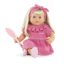 Corolle COR1717690475940 Muñeca Mon Grand Poupon Jade, 36 cm, Pelo, Aroma Vainilla, 3 Años