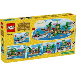 LEGO 77048 Animal Crossing Paseo en Barca con el Capitán Set de Construcción Isla Desierta Munchi Ardilla Personalizable +6 años