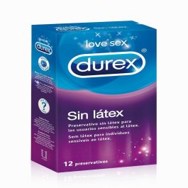 Durex Preservativos SIN LÁTEX 12 unidades Easy-On, transparentes y lubricados. Ideal para piel sensible y alérgicos al látex, seguridad testada. Precio: 7.7900004. SKU: B1GY62E66X