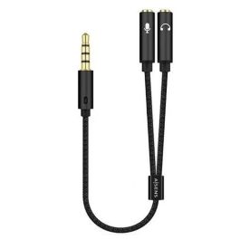 Aisens Cable Adaptador Audio Jack 3.5mm Macho 4 Pines a 2x Jack 3.5mm Hembra 3 Pines Negro 25 cm Precio: 1.68999974. SKU: B16YQ4ZBKY