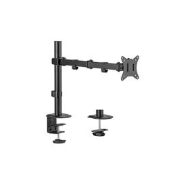 Gembird MA-D1-01 Soporte para monitor de escritorio con brazo único, giro, inclinación y rotación, hasta 32", VESA 75x75 100x100, Negro Precio: 19.49999942. SKU: B1K7GL6GLX