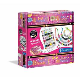 Clementoni CLE18634 Crazy Chic Pulseras con mensaje