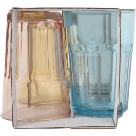 LAV Set 4 Vasos Aras 365cc Colores (6 Cajas)