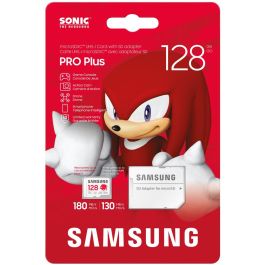 Samsung MB-MD128S 128 GB MicroSDXC UHS-I Clase 10 U3 V30 Tarjeta de Memoria, Lectura 180MB/s, Escritura 130MB/s