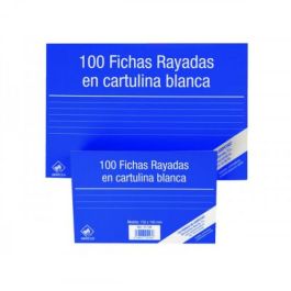 100 Fichas de Cartulina Rayada (95X65 Mm) N.º 1 Mariola 3111R Precio: 6.89000015. SKU: B12RN5BLJN