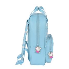 Mochila Infantil Peppa Pig Baby Azul claro (20 x 28 x 8 cm)