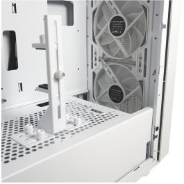 LC-Power Midi Tower LC-810W-ON PC Blanco para Juego ATX EATX micro ATX Mini-ITX Metal Plástico Vidrio Templado