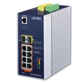 Planet Switch industrial 8 puertos PoE Gigabit 10/100/1000T 802.3bt + 2 SFP 1G/2.5G gestionable L3 Precio: 833.49999975. SKU: B19Y2AX7Y8