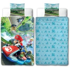 Mario Bros AAUX58435 - Juego de cama Mario II Microfibra - Funda nórdica 140x200 cm + Funda de almohada 63x63 cm Precio: 38.95232. SKU: B18RJ2AEQP